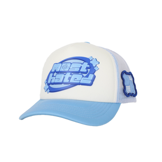 Baby Blue Puff Trucker