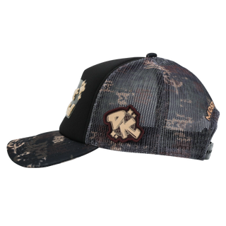 Camo Puff Trucker