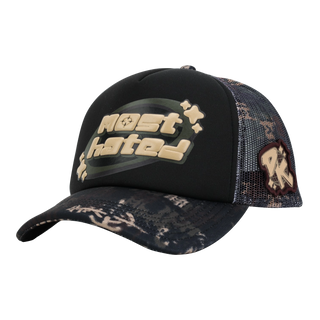 Camo Puff Trucker